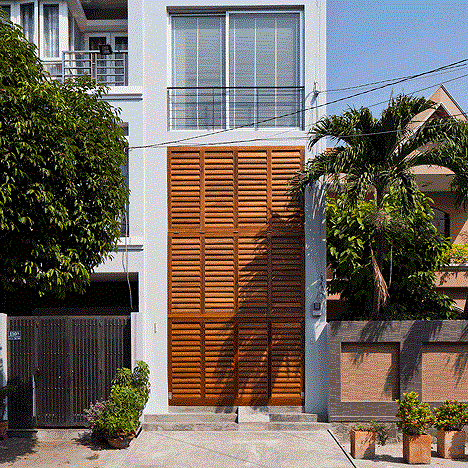 Chìm đắm trước vẻ đẹp độc đáo của ngôi nhà ống 4 tầng tại HCM