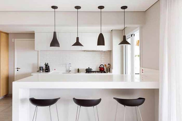 Những mẫu nhà bếp kiểu Mỹ dành cho căn hộ nhỏ