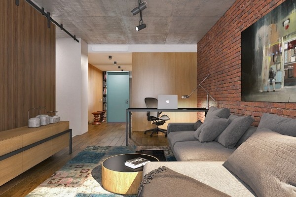 Vẻ đẹp cá tính bên trong căn hộ Studio 56m2