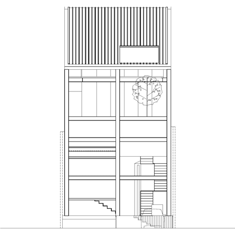 Thiết kế độc đáo của ngôi nhà nghiêng 70 độ giữa trời - Rumah Miring