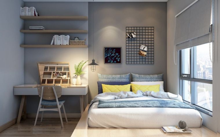 Chỉ với 180 triệu để thiết kế nên căn hộ 2 phòng ngủ tiện nghi
