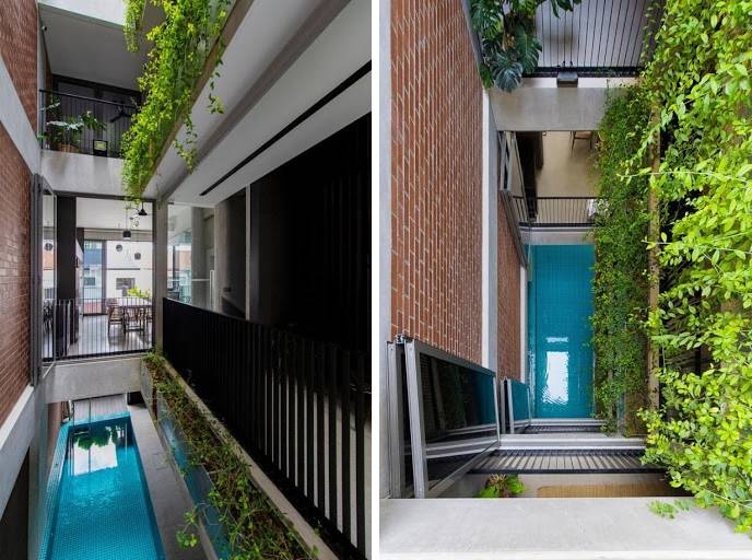 Nhiều người không khỏi bất ngờ trước không gian ngập tràn ánh sáng bên trong ngôi nhà House at Hong Road