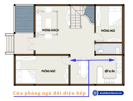 3 sai lầm phổ biến về phong thủy nhà bếp và phòng ngủ