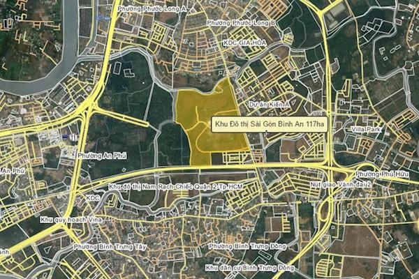 Bán đấu giá đất nhà nước ở khu đô thị Sài Gòn Bình An