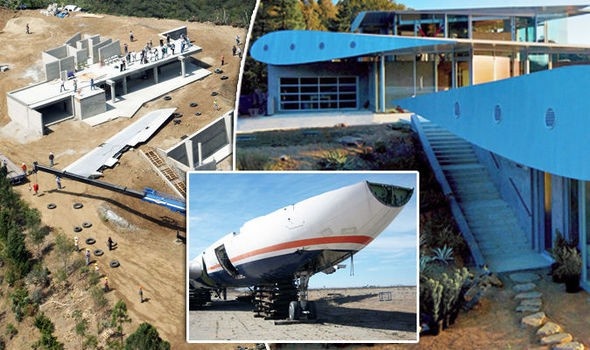 Khám phá ngôi nhà có cánh tuyệt diệu trên đồi Malibu