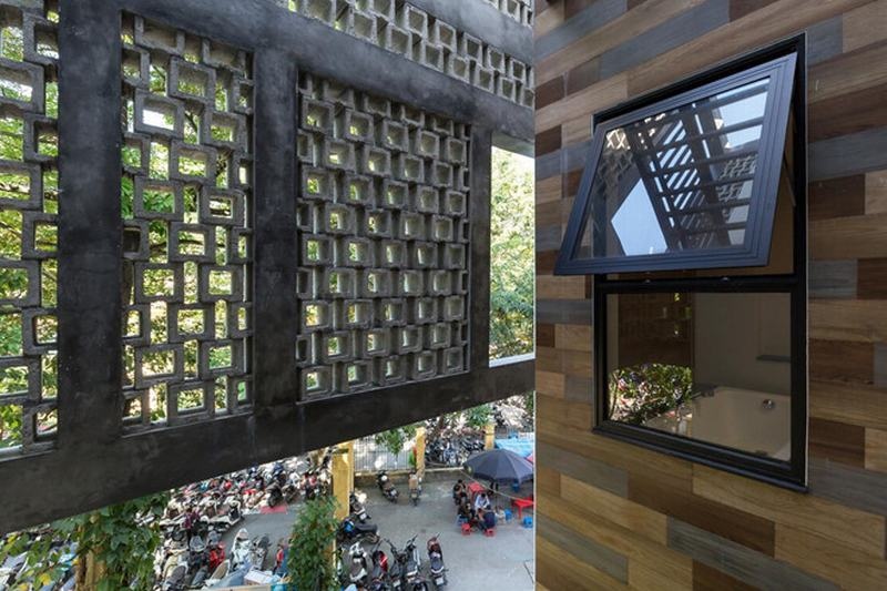 Kiến trúc độc đáo của ngôi nhà phố hiện đại tại Hà Nội