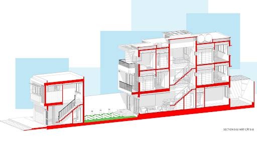 Thiết kế độc đáo trong căn nhà Long House hiện đại, hấp dẫn mọi ánh nhìn