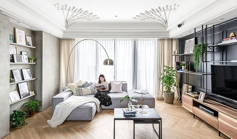 Căn hộ của gia đình trẻ có thiết kế tinh tế