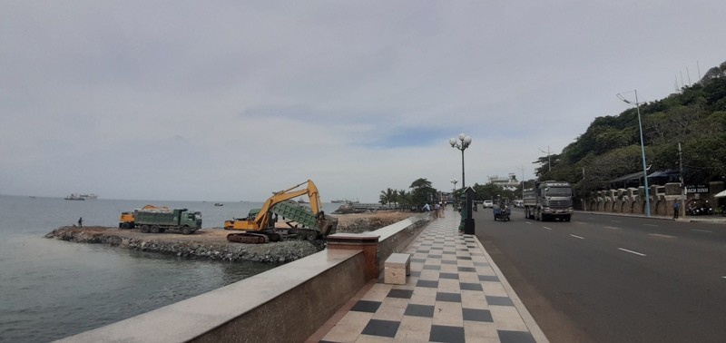 Lấn biển Vũng Tàu, chủ đầu tư Hồ Mây nói 'dự án hợp pháp'