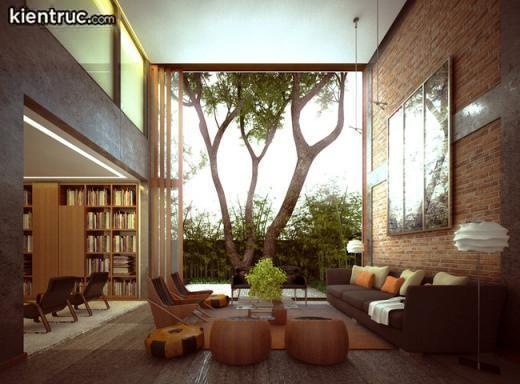 Choáng ngợp với mẫu trang trí phòng khách đẹp tận dụng tối đa không gian