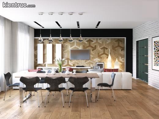 Top 10 mẫu trang trí phòng ăn sang trọng cho nhà hàng và chung cư