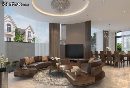 Trang trí phòng khách bằng đồ gỗ đẹp hút hồn
