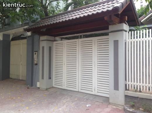 Đặt cổng nhà theo phong thủy