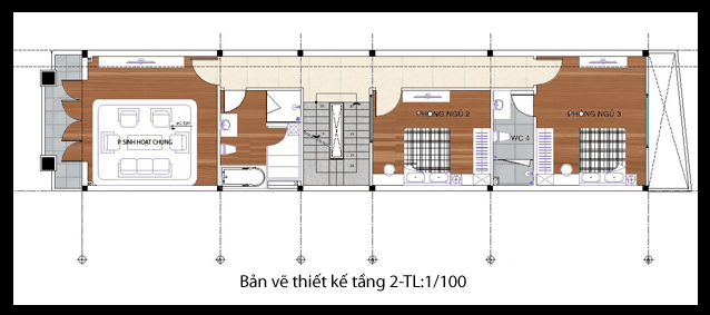 10 mẫu thiết kế nhà ống 3 tầng hiện đại, dễ ứng dụng » Thông tin Dự án - Cập nhật tin tức Bất Động Sản mới nhất 30 10 mau thiet ke nha ong 3 tang hien dai de ung dung 29