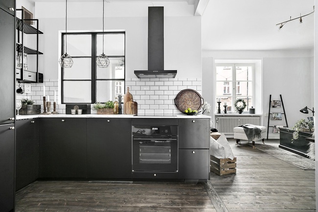 Bài trí nội thất tinh tế trong căn hộ phong cách Scandinavian