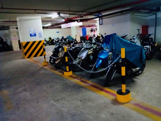 Cưỡng chế chủ đầu tư 'chiếm' hầm giữ xe