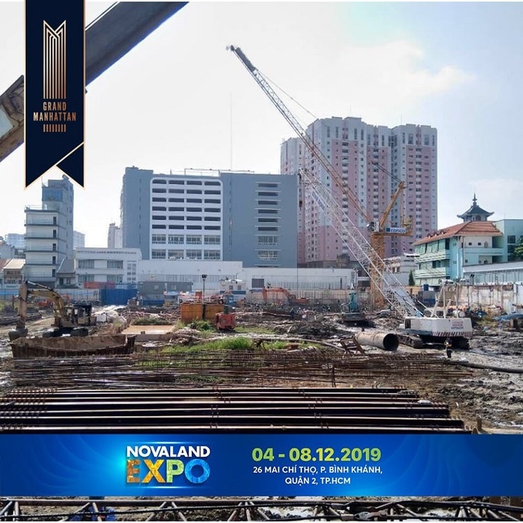 Dự án The Grand Manhattan Quận 1 đang triển khai tới đâu?