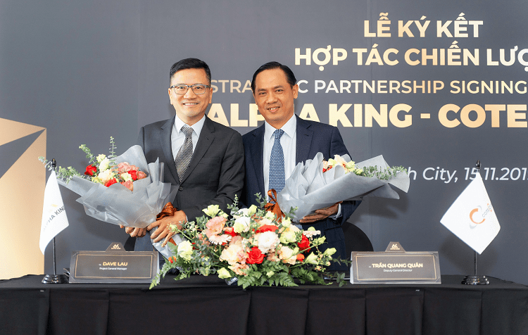 Hai "ông lớn" Alpha King và Coteccons ký kết hợp tác chiến lược