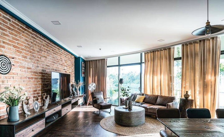 Mê mẩn với căn hộ đẹp “thô” khác biệt của đôi vợ chồng trẻ