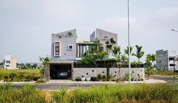 Nhà ở quê - Xuýt xoa với kiến trúc độc đáo của gia đình ba thế hệ