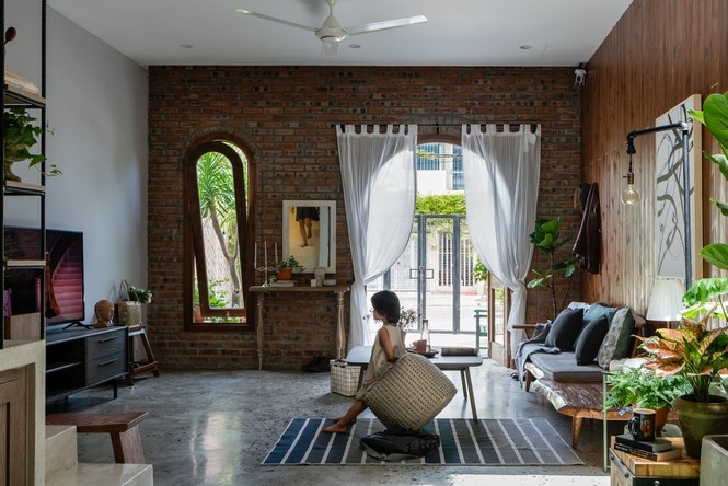 Nhà phố Đà Nẵng "thôi miên" người ngắm ngay từ ánh nhìn đầu tiên