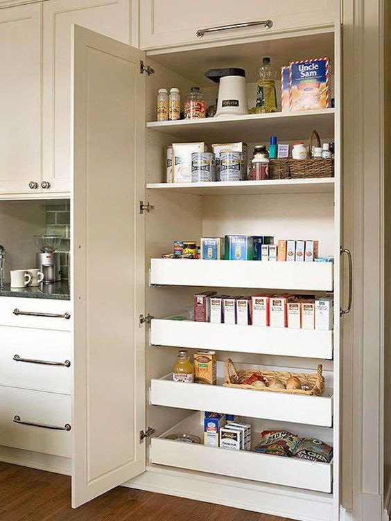 Những cách giúp tăng hiệu quả sử dụng của góc lưu trữ đồ khô