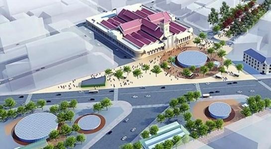 TP.HCM sẽ cải tạo vòng xoay chợ Bến Thành thành quảng trường