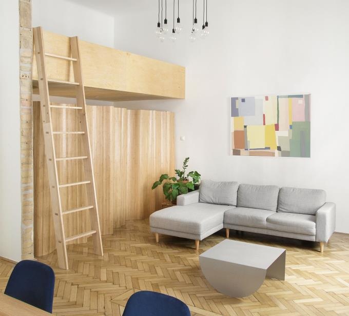 Sự hấp dẫn của căn hộ 60m2 với tông màu trắng chủ đạo