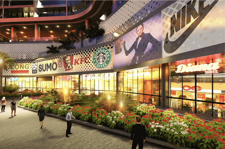 Phố ẩm thực nằm trong lòng siêu dự án Sunshine Diamond River (TP.HCM)