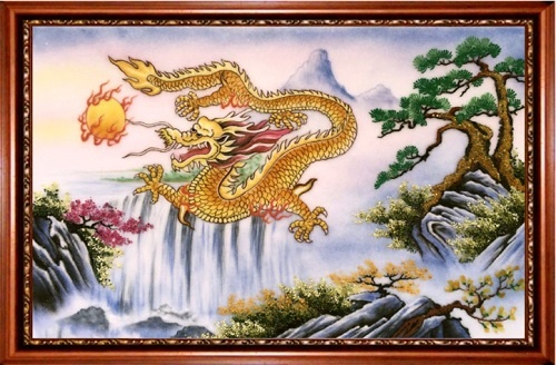 Treo tranh rồng phong thủy và những điều bạn chưa biết