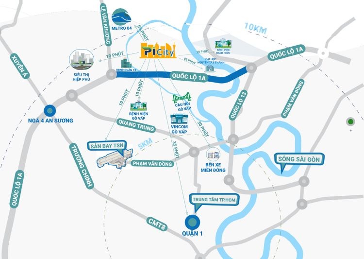Dự án Picity High Park với những ưu thế đặc biệt về chiến lược, cảnh quan, thiết kế và tiềm năng