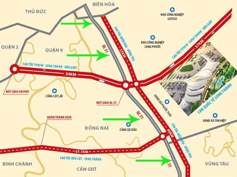 Ngày 07/02/2020: Biên Hòa - Vũng Tàu triển khai xây dựng đường cao tốc mới