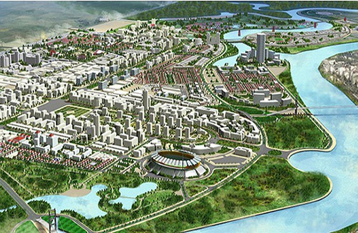 Dự án khu đô thị mới Bắc sông Cấm với tổng mức đầu tư gần 9.300 tỷ