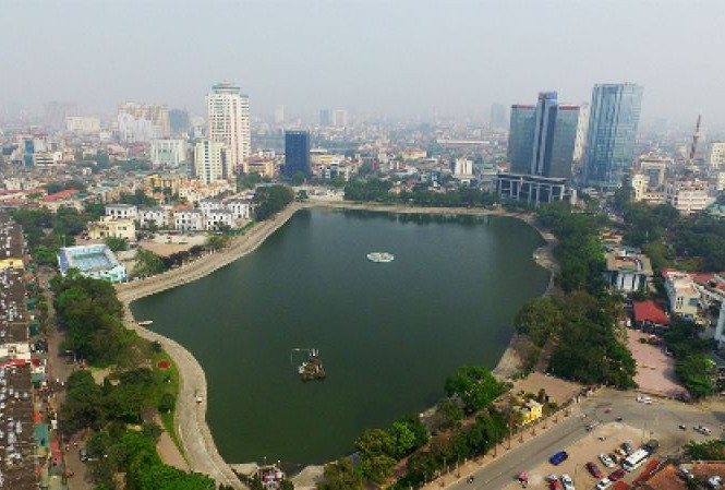 Không chấp thuận đề xuất lấp một phần hồ Thành Công để xây chung cư