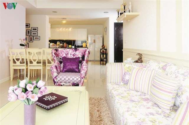 Màu tím trong thiết kế nội thất: Tưởng không đẹp mà 'đẹp không tưởng'