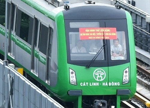 Ngày vận hành thử đường sắt Cát Linh - Hà Đông phải lùi do nCoV