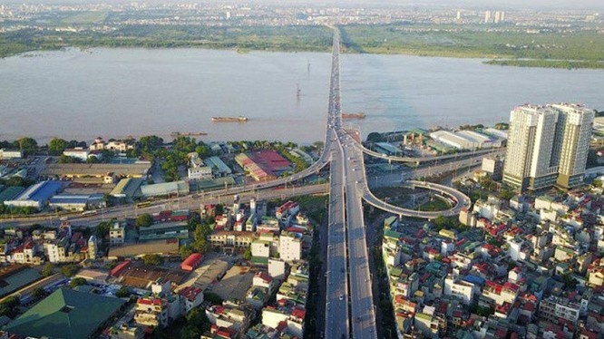 Tiếp tục xây cầu Vĩnh Tuy giai đoạn 2 với số vốn 2.540 tỷ đồng