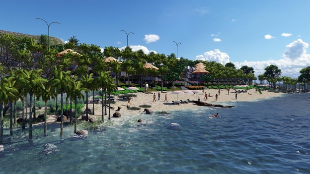 Apec Mandala Wyndham Mũi Né chuẩn bị khởi công bãi biển riêng