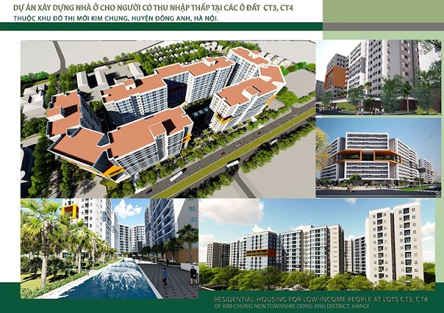 Bắt đầu tiếp nhận hồ sơ đăng ký mua nhà tại dự án khu đô thị mới Kim Chung