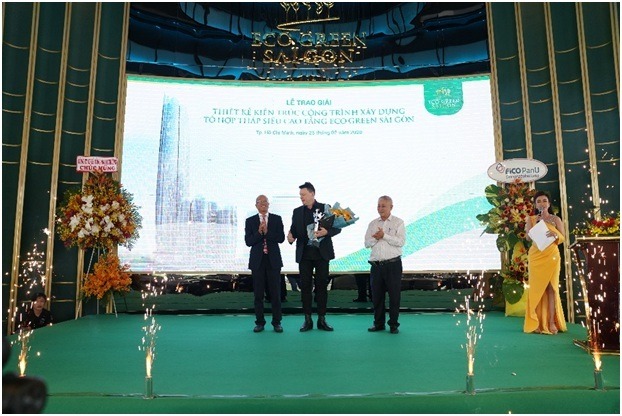 Tháp Eco Green 69 tầng: Ngọn hải đăng bên sông