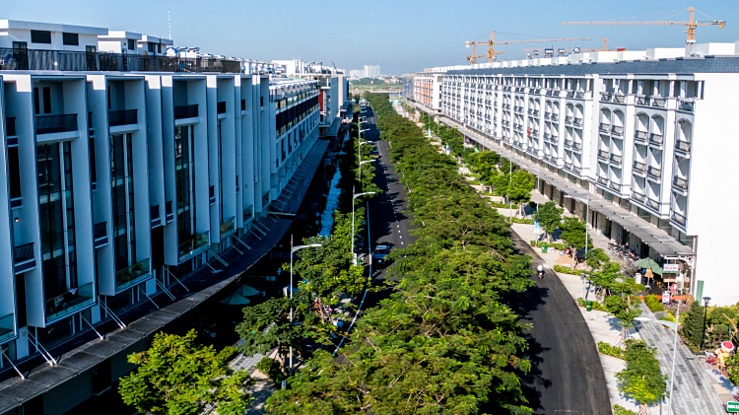 Chất sống hiện đại, đẳng cấp, không gian sống xanh mát tại Khu đô thị Vạn Phúc.