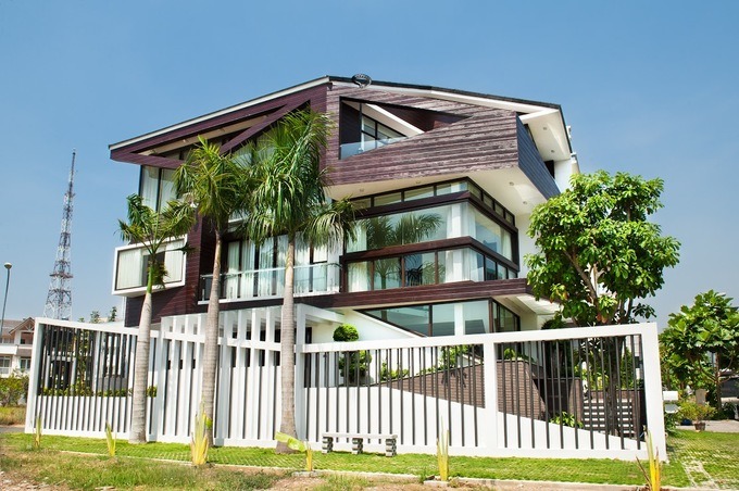 Ngôi biệt thự ở Sài Gòn khác biệt giữa khu dân cư mới