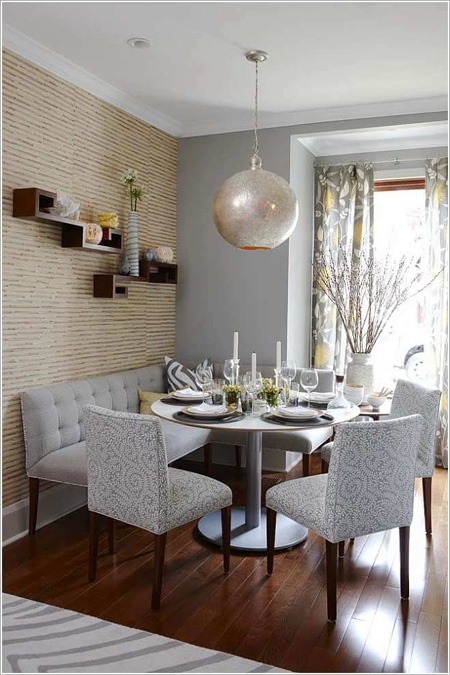 Cách bài trí bàn ăn cho căn phòng nhỏ của bạn