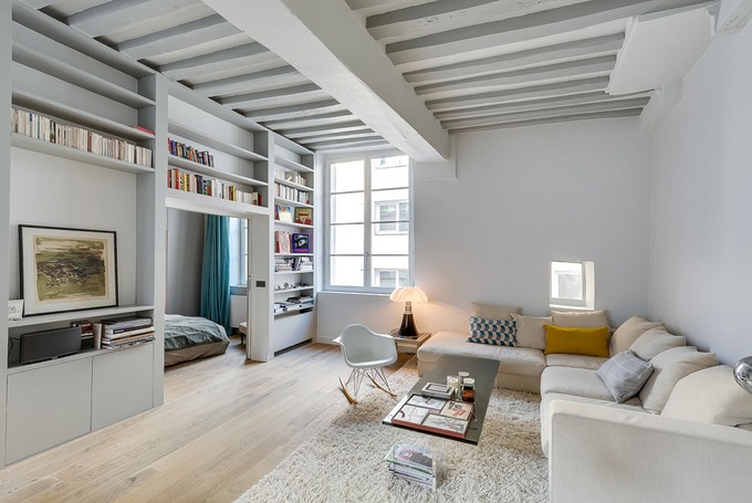 Biến hóa căn phòng 50m2 thành không gian thanh lịch