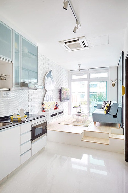 Trang trí căn hộ mang phong cách trẻ thơ