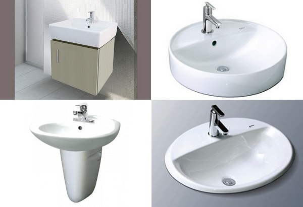 Kích thước Lavabo theo tiêu chuẩn cho nhà tắm