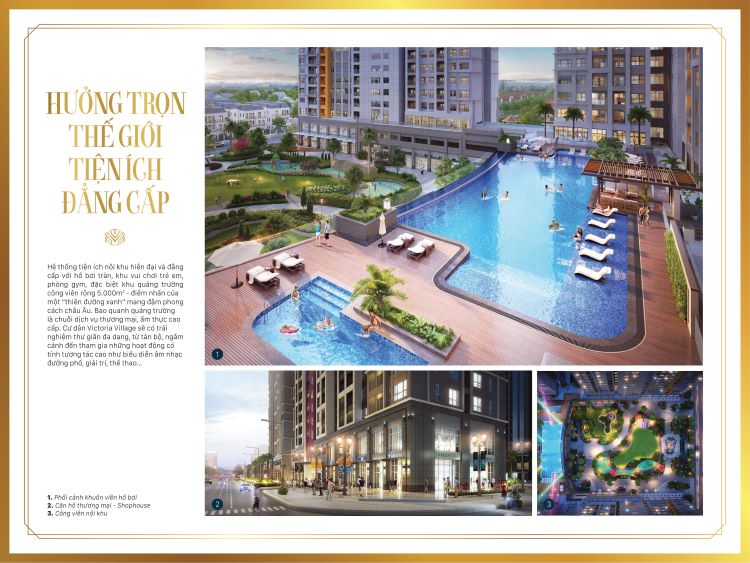 Thế giới tiện ích đẳng cấp tại dự án Victoria Village
