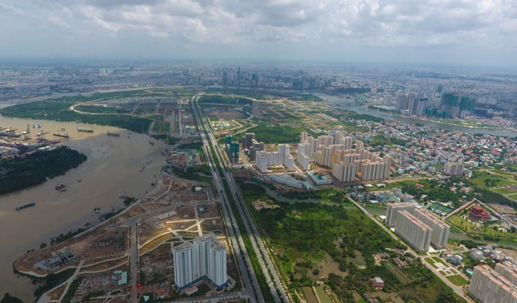 Xây dựng nhiều tuyến đường mới ở Thủ Thiêm, mở rộng đường Đồng Văn Cống
