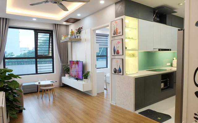 Căn hộ 80m² "mây trắng nắng vàng" tạo ấn tượng đặc biệt
