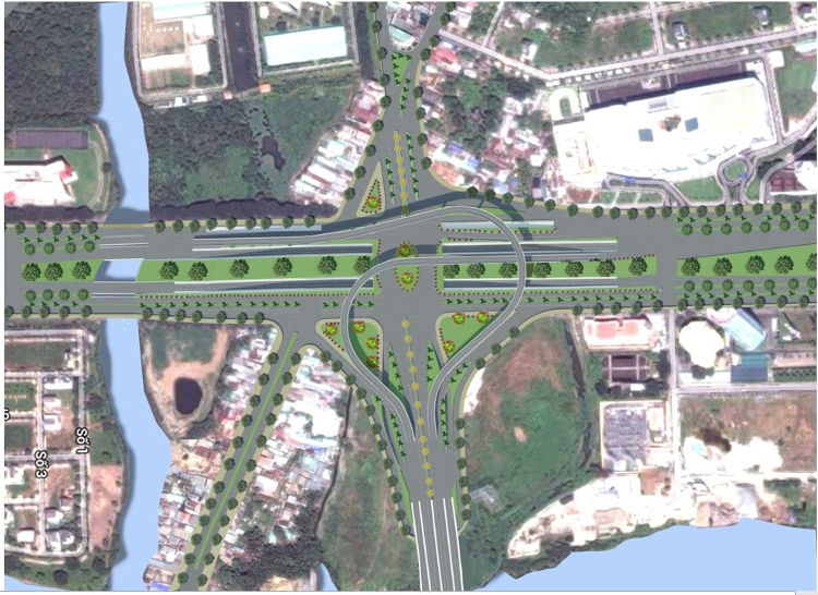 Mizuki Park hưởng lợi lớn từ nút giao Nguyễn Văn Linh – Nguyễn Hữu Thọ vừa khởi công